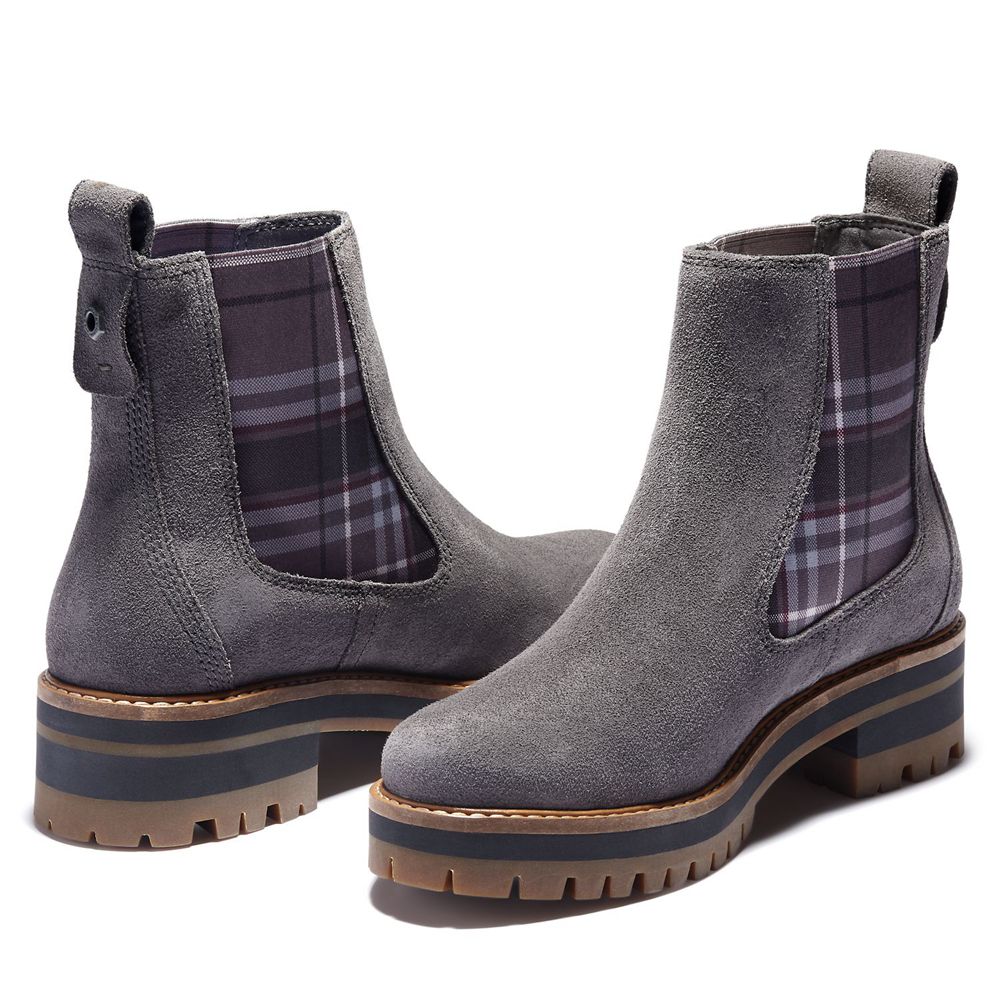 Timberland Womens Chelsea Boots Courmayeur Valley - Dark Grey - India WS3715260